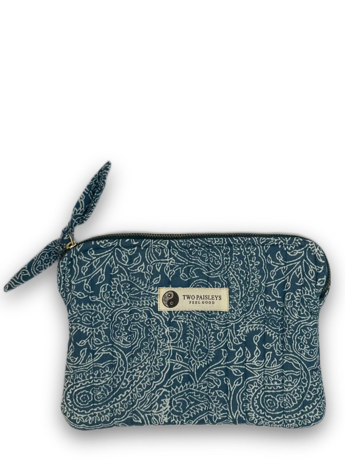 Indigo Paisley Quilted Kindle eBook Reader Cover