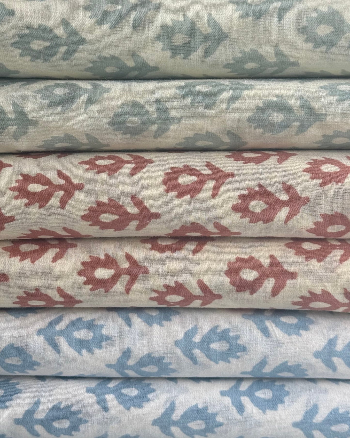 Postcard From Jaipur Cotton Blockprint Sewing Craft Fabric