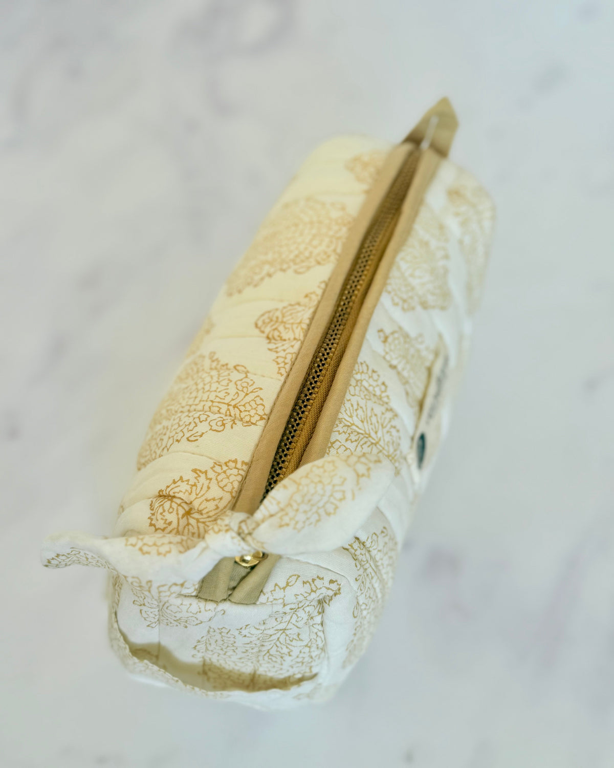 Topshot of the Henna Tattoo Makeup Bag