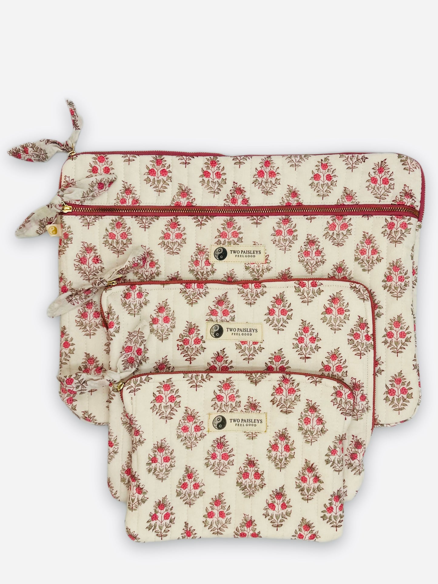 Vintage Floral Quilted iPad Tablet Cover
