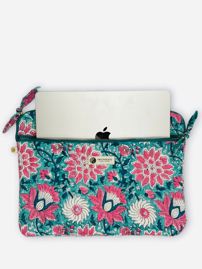 Garden of Eden MacBook Quilted Laptop Sleeve