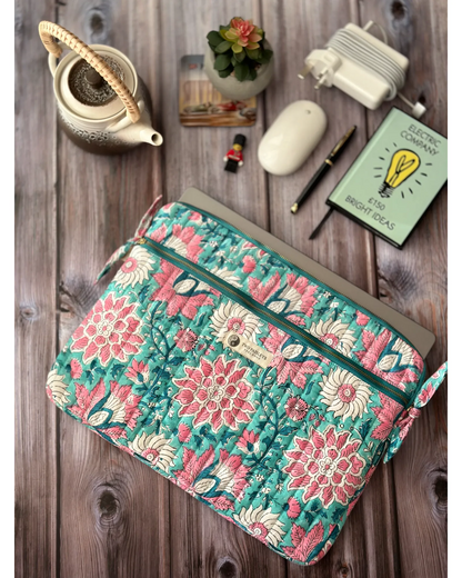 Garden of Eden MacBook Quilted Laptop Sleeve