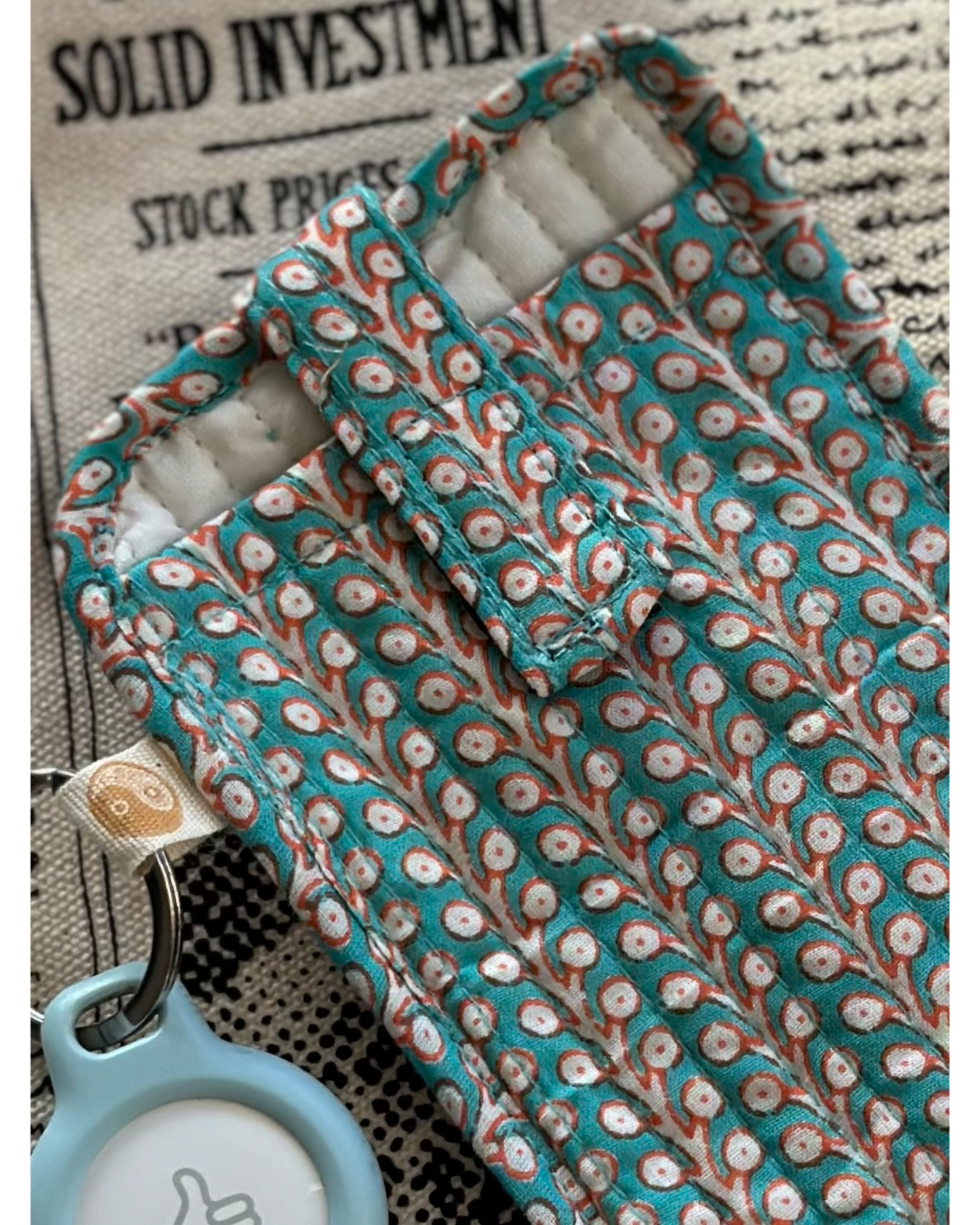 Aquatic Wave Glasses Soft Case Pouch