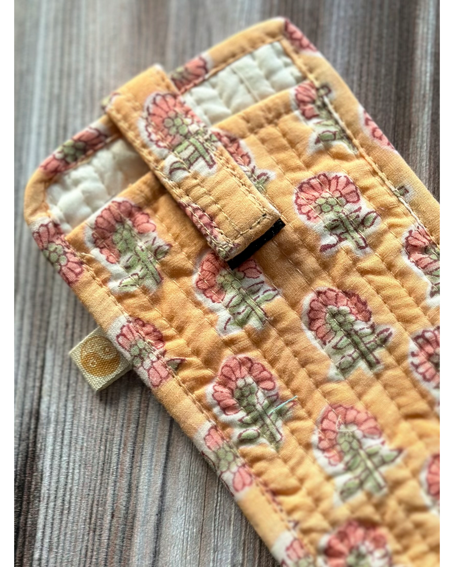 Pink Daisy Glasses Soft Case Pouch