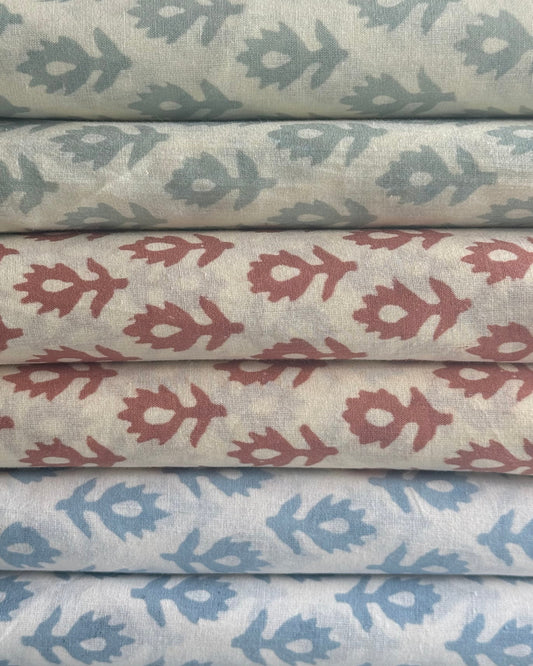 Postcard From Jaipur Cotton Blockprint Sewing Craft Fabric