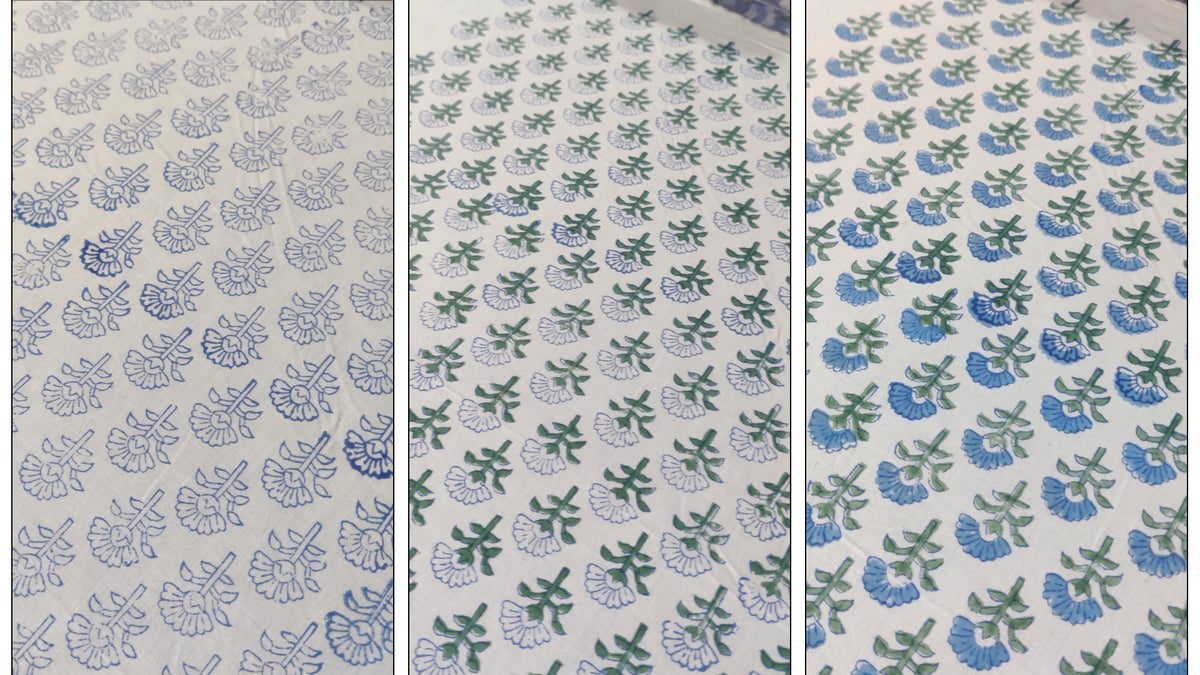 Hand-carved wooden blocks used to print cloth in Jaipur