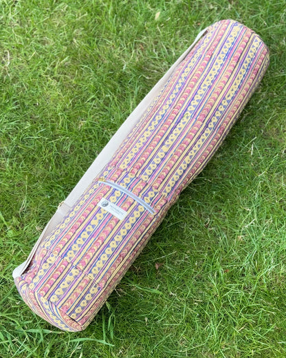 Spice Trail Yoga Mat Cover in Grass